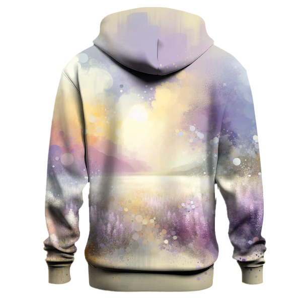 Lavender Mist Tie-dye Design Hoodie