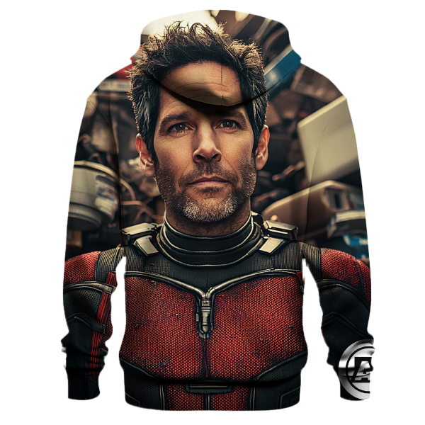 Paul Rudd: Charming Antics of the Tiny Titan Hoodie