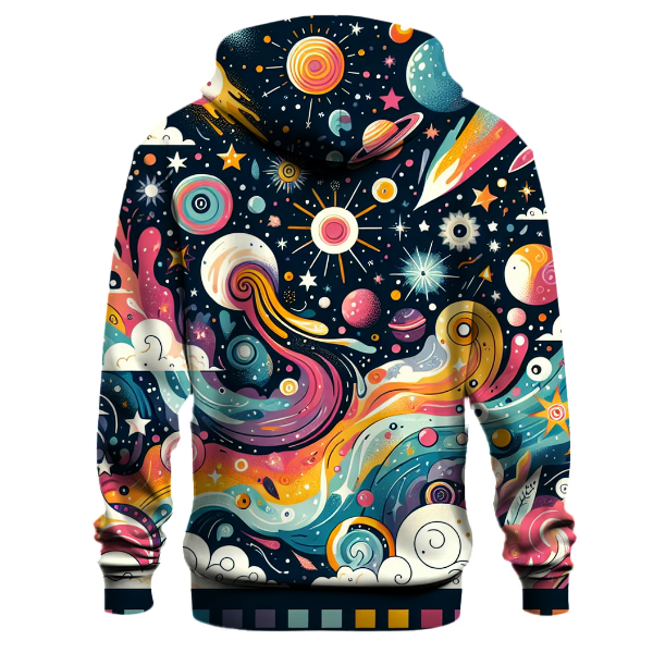 Galactic Whimsy Apparel Hoodie