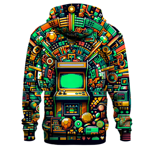 Retro Arcade Dreams Hoodie