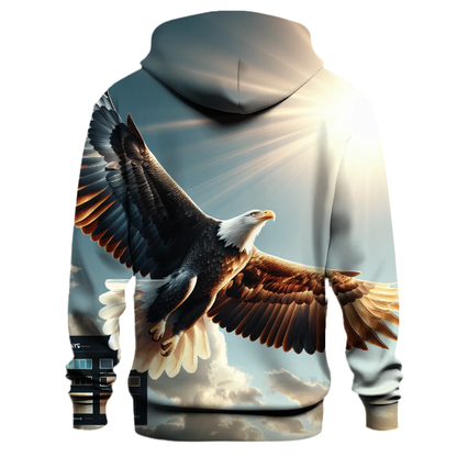 Majestic Eagle's Flight Hoodie