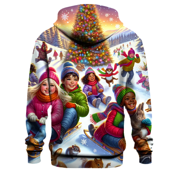 Cozy Winter Sledding Hoodie