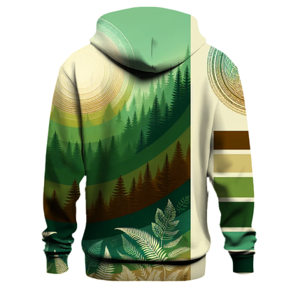 Forest Fern Gradient Hoodie