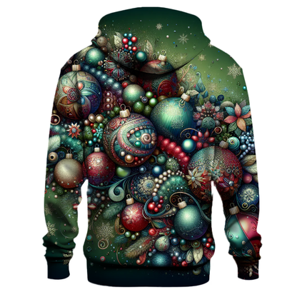 Festive Ornament Explosion Hoodie