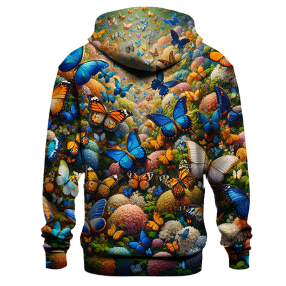 Charming Butterfly Garden Hoodie