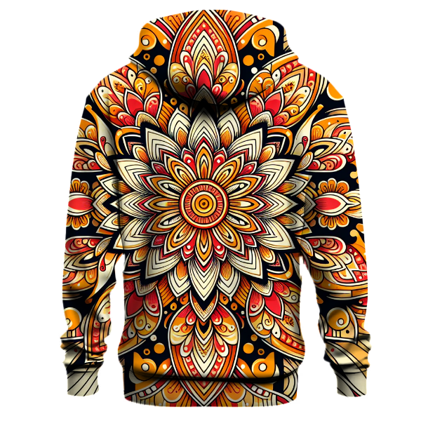 Funky Sunburst Delight Hoodie