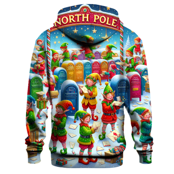 North Pole Express Mail Hoodie