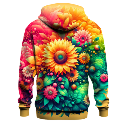 Bold Flora Hoodie