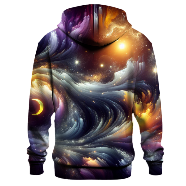 Cosmic Harmony Patterns Hoodie