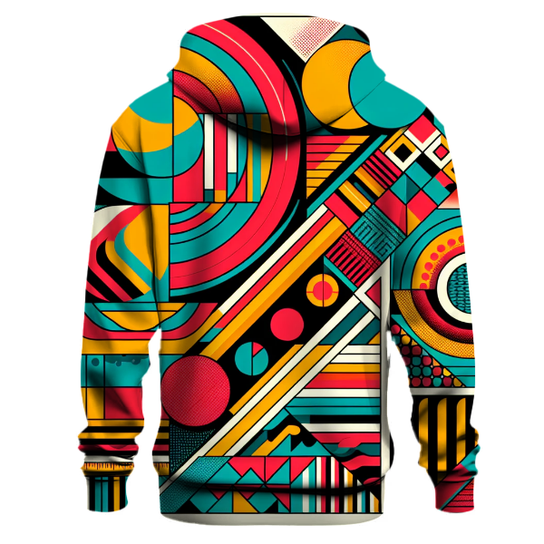 Funky Pattern Parade Hoodie