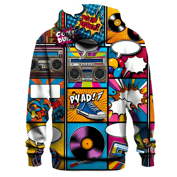 Retro Pop Fantasy Hoodie