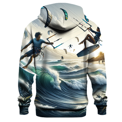 Kite Surfing Thrill Hoodie