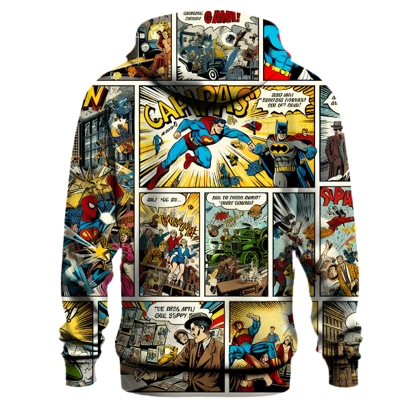 Retro Comic Adventure Hoodie