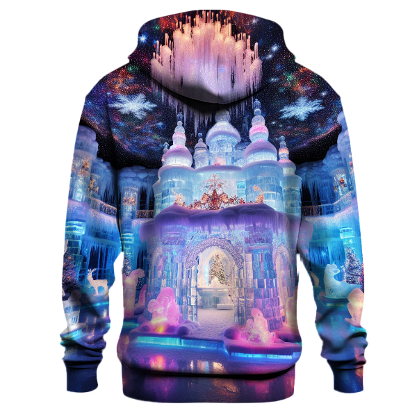 Christmas at the Polar Ice Castle Hoodie