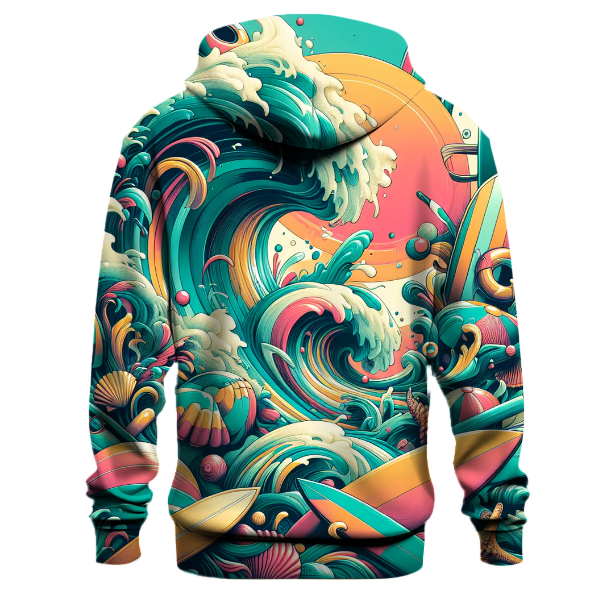 Electric Ocean Vibes Hoodie