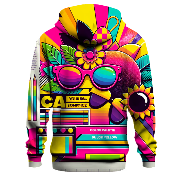 Funky Floral Fiesta Hoodie