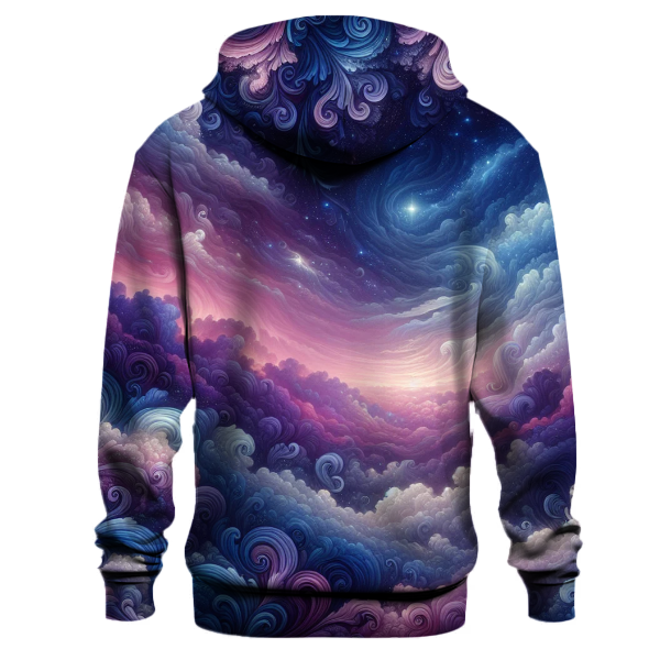 Violet Twilight Tie-dye Hoodie