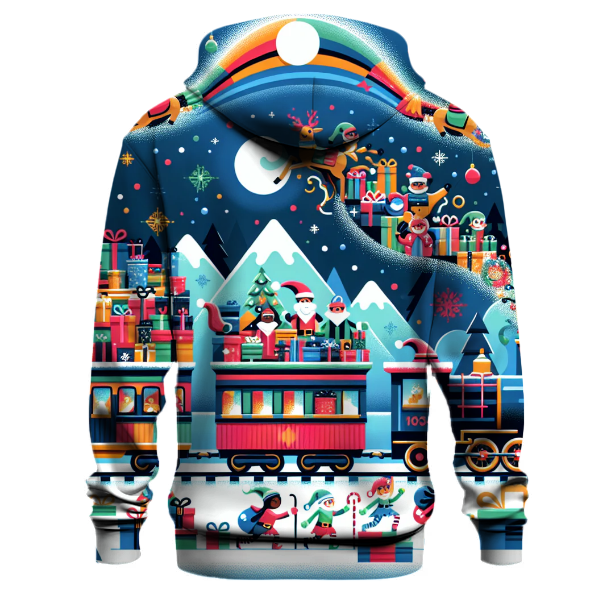 Magical Holiday Train Hoodie