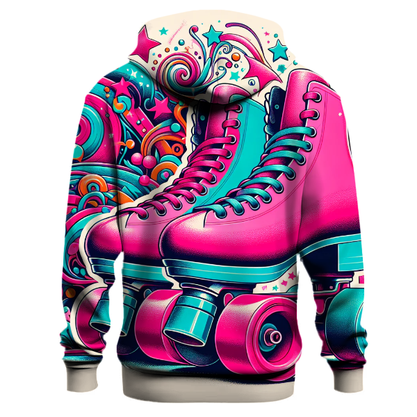 Vintage Roller Skates Hoodie