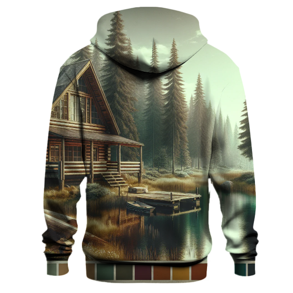 Rustic Cabin Getaway Hoodie