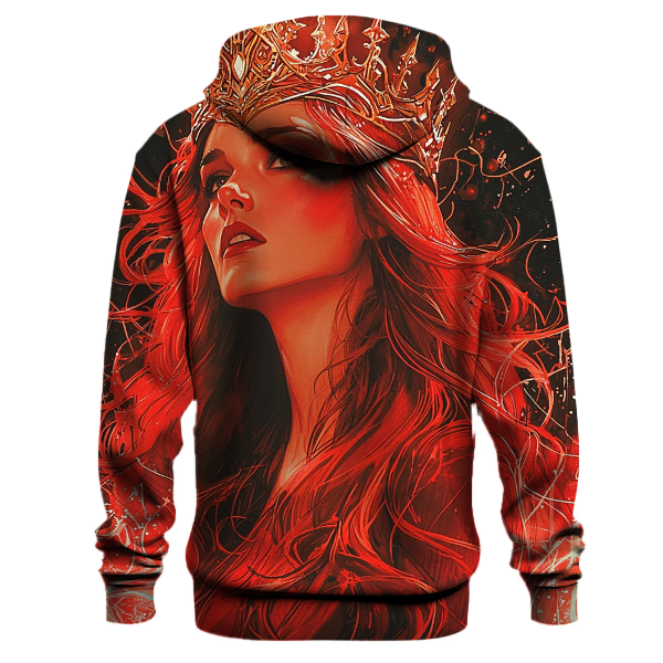 Elizabeth Olsen The Scarlet Witch's Mystical Allure Hoodie