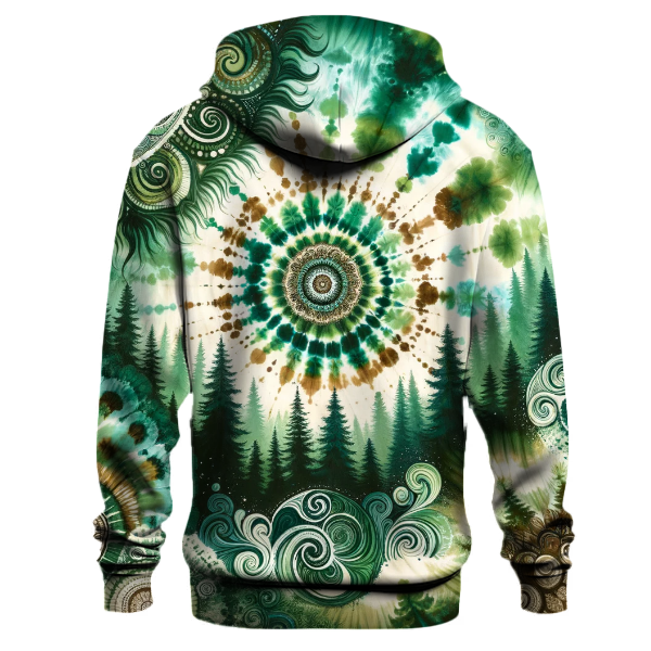 Emerald Forest Whirl Hoodie