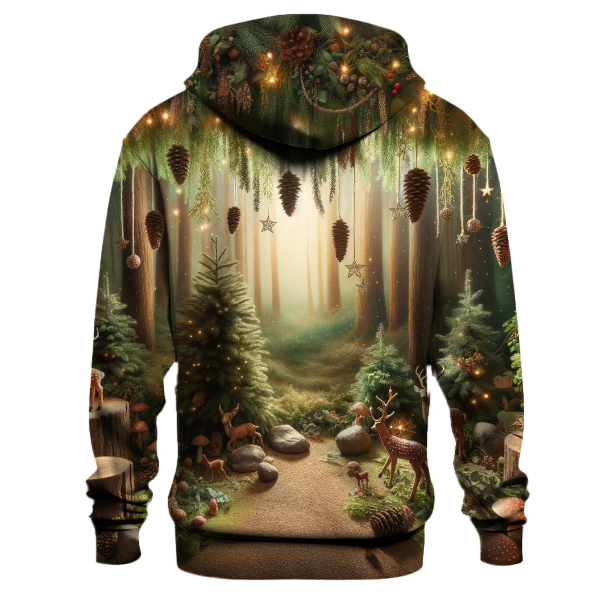 Whimsical Woodland Christmas Hoodie