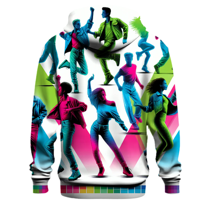 Funky Dancer Silhouettes Hoodie