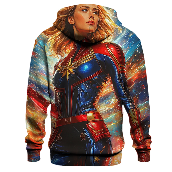 Brie Larson: Courage and Strength of Captain Marvel Hoodie