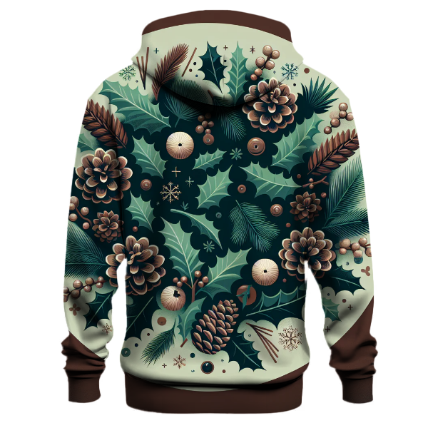 Pinecone and Holly Hoodie