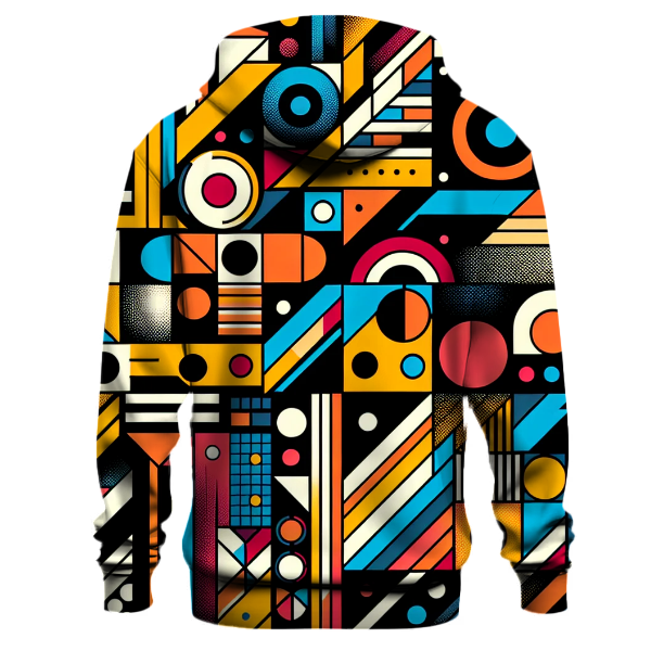 Geometric Patterns Pop Art Hoodie