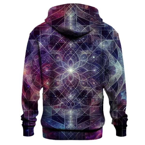 Cosmic Lattice Illusion Hoodie