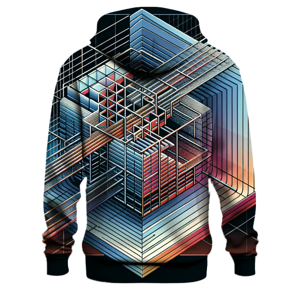 Techno Grid Hoodie