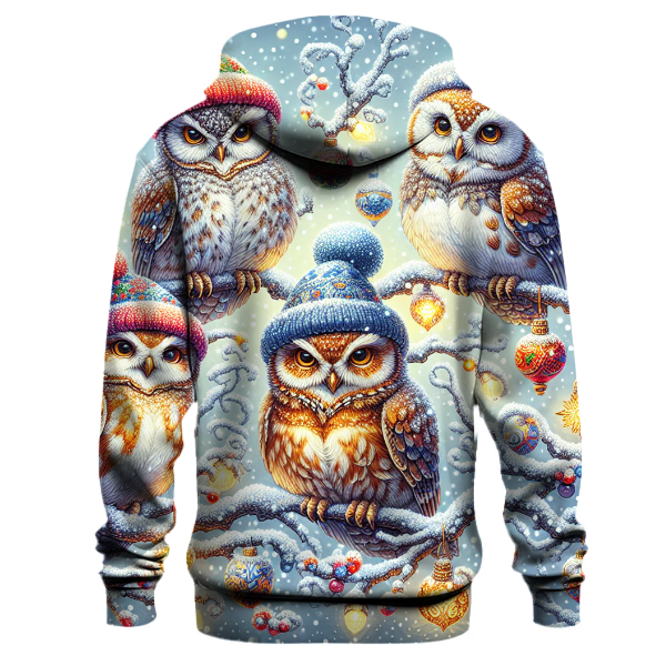 Christmas Owl Magic Hoodie