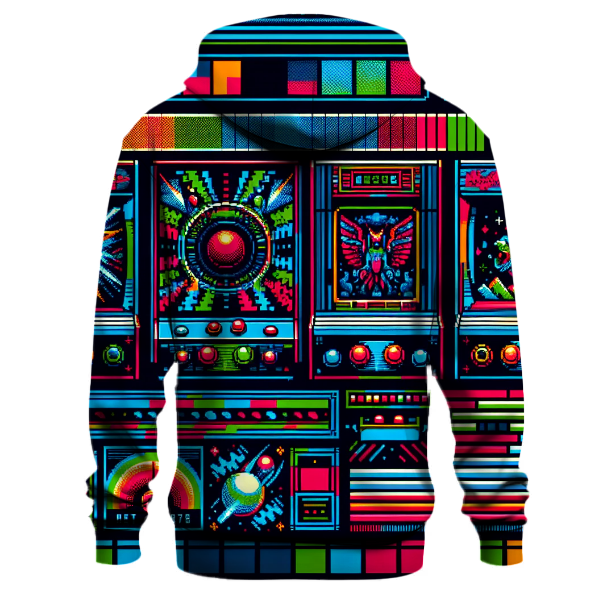 Retro Arcade Energy Hoodie