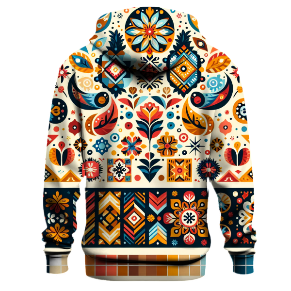 Folk Art Vibes Hoodie