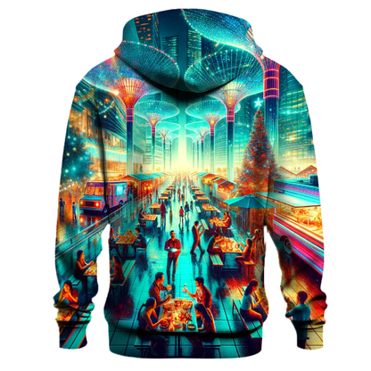 Bright Lights, Big City Christmas Hoodie