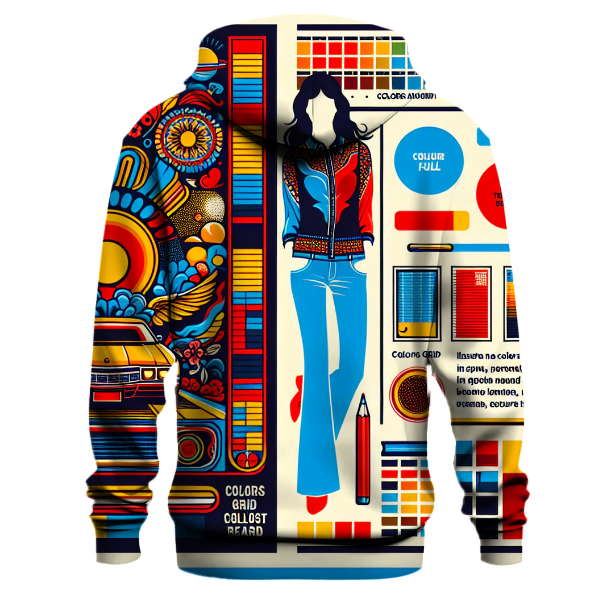 Retro Graphic Groove Hoodie