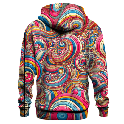 Rainbow Swirls Hoodie