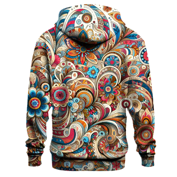 Folk Art Whirlwind Hoodie