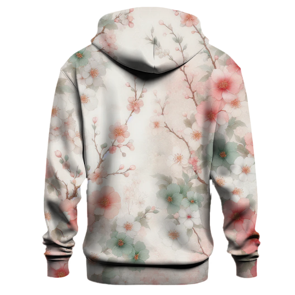 Cherry Blossom Whimsy Hoodie Pullover Hoodies