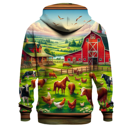 Charming Rustic Farm Life Hoodie