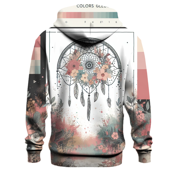 Bohemian Garden Delight Hoodie