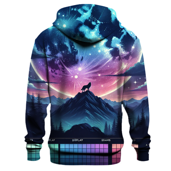 Lunar Serenade Design Hoodie