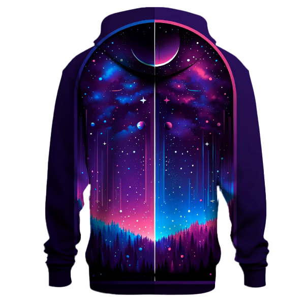 Cosmic Galaxy Swirl Hoodie