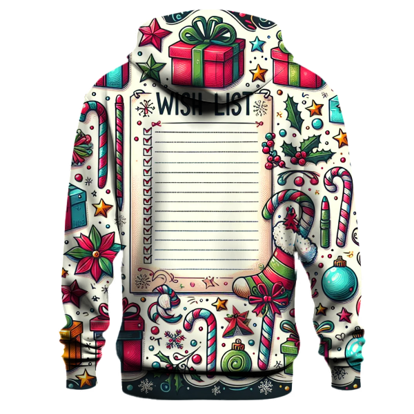 Christmas Wish List Hoodie