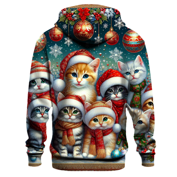 Christmas Cat Lovers Hoodie