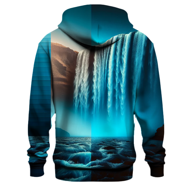 Cobalt Cascade Hoodie