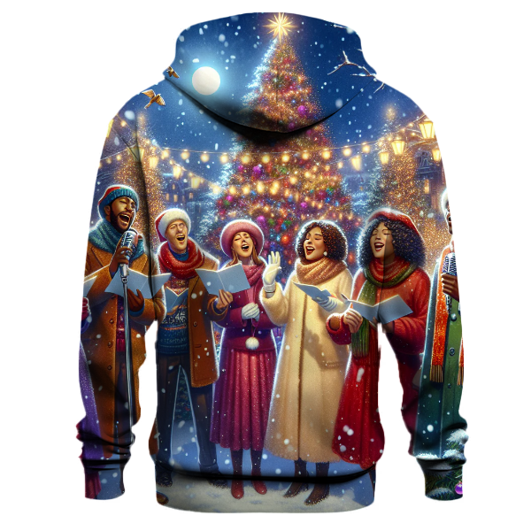 Christmas Carolers in the Park Hoodie