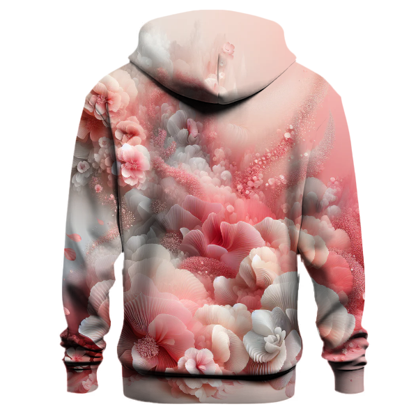 Rose Petal Cascade Hoodie